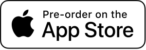 An apple badge which reads pre-order on the app store